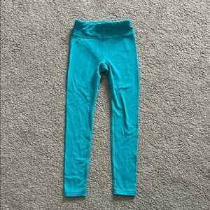 Athleta Kids Aqua Leggings